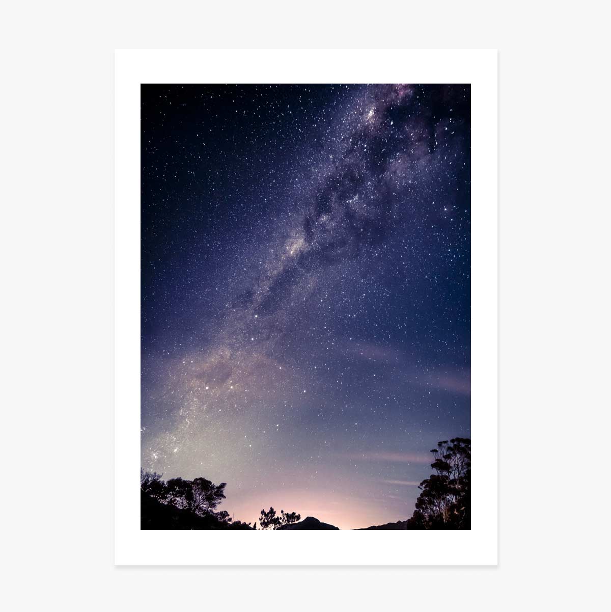 Starry Sky Poster