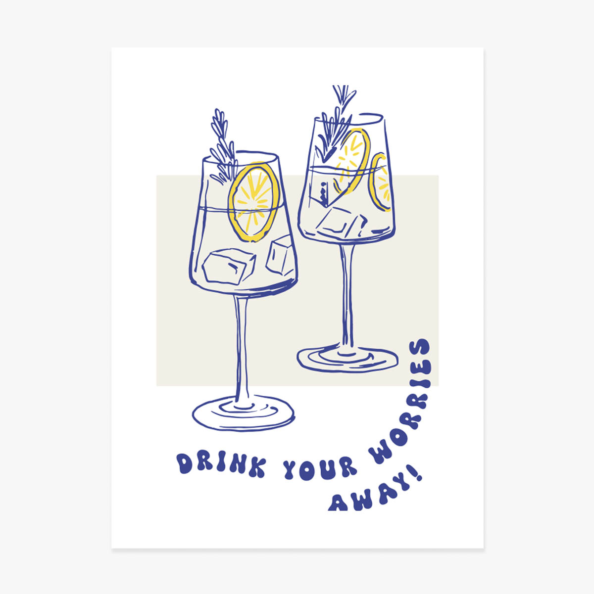Drink Away Poster