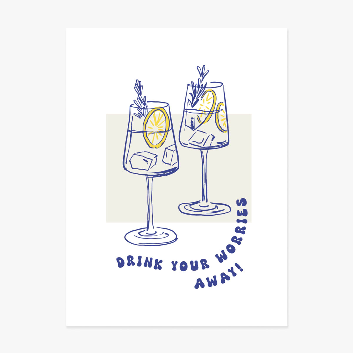 Drink Away Poster
