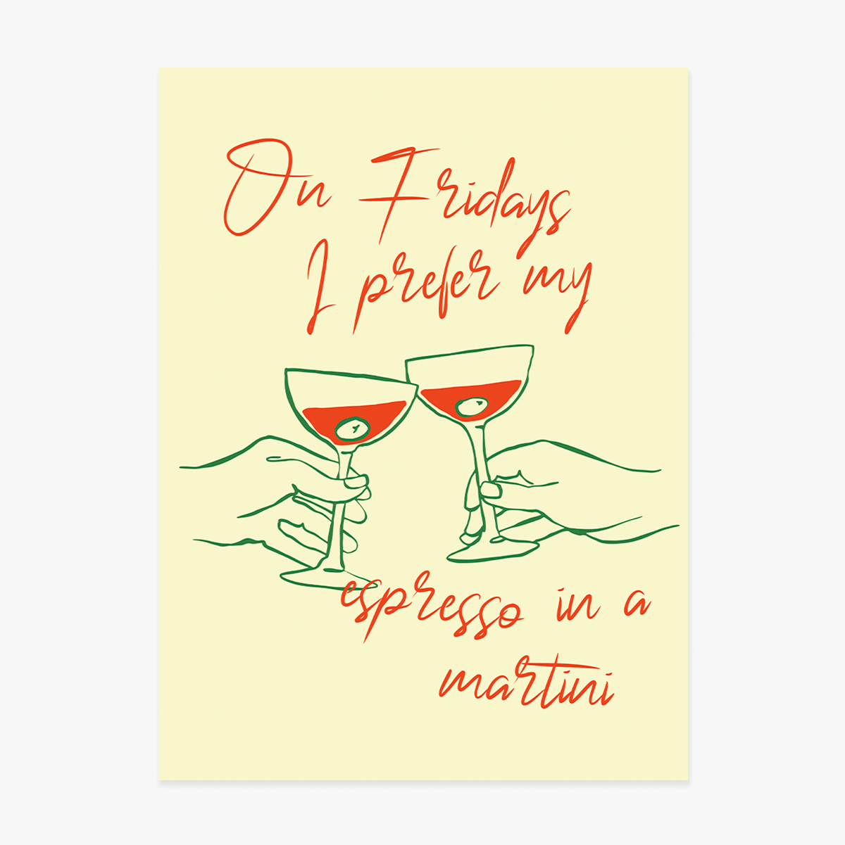 Poster Espresso Martini