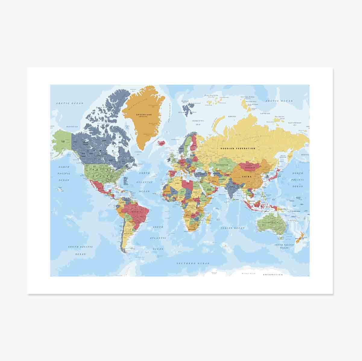 World Map Poster
