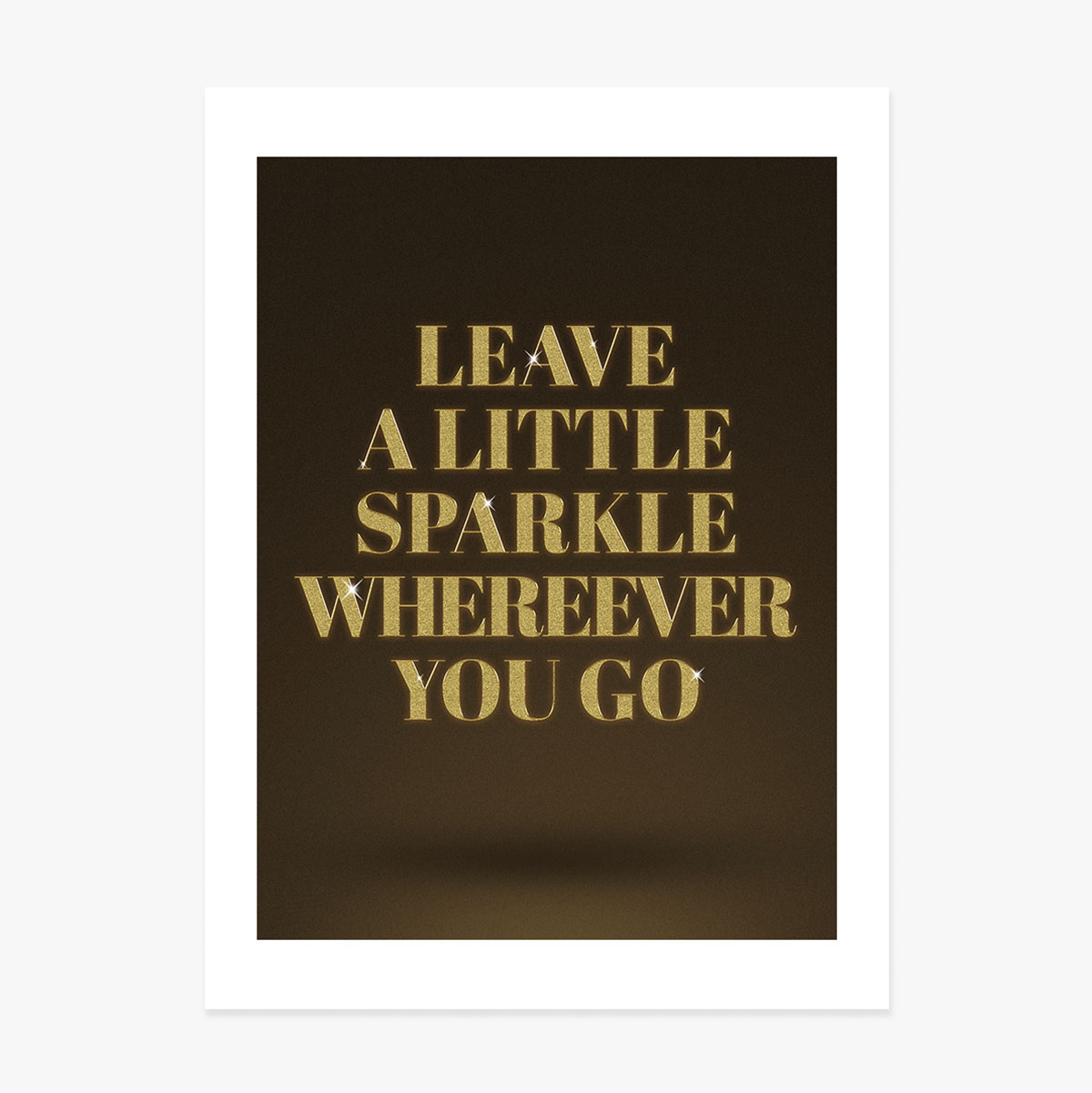 Poster ‘Leave a spark’