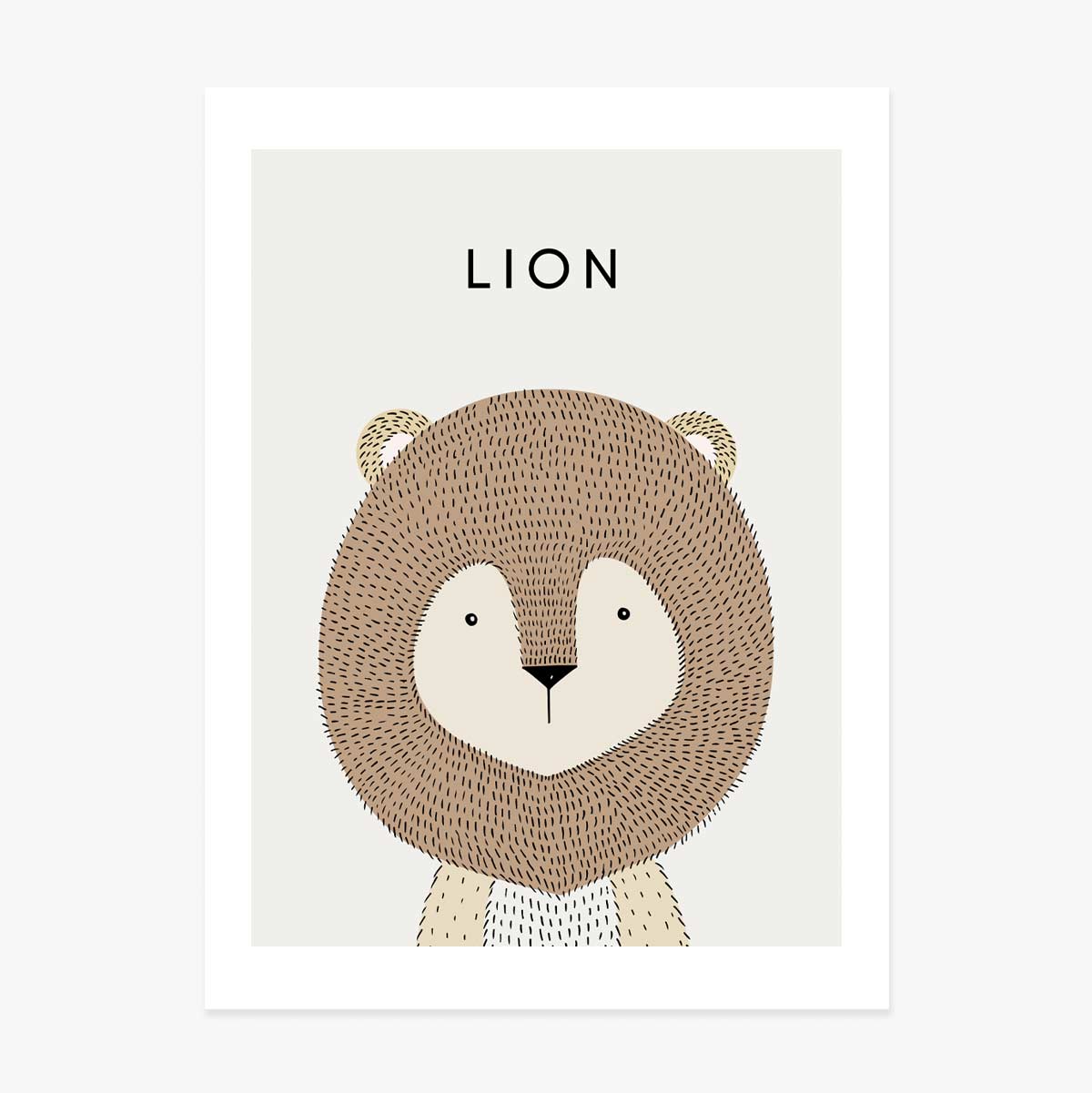 Lion Poster