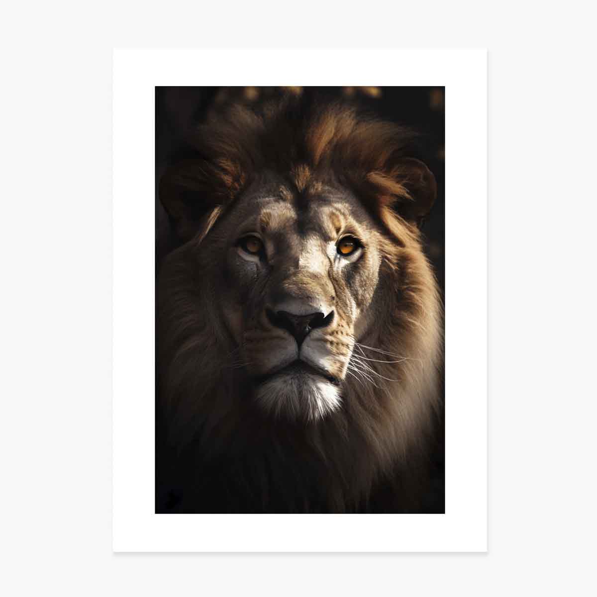 Poster: De koning van de jungle