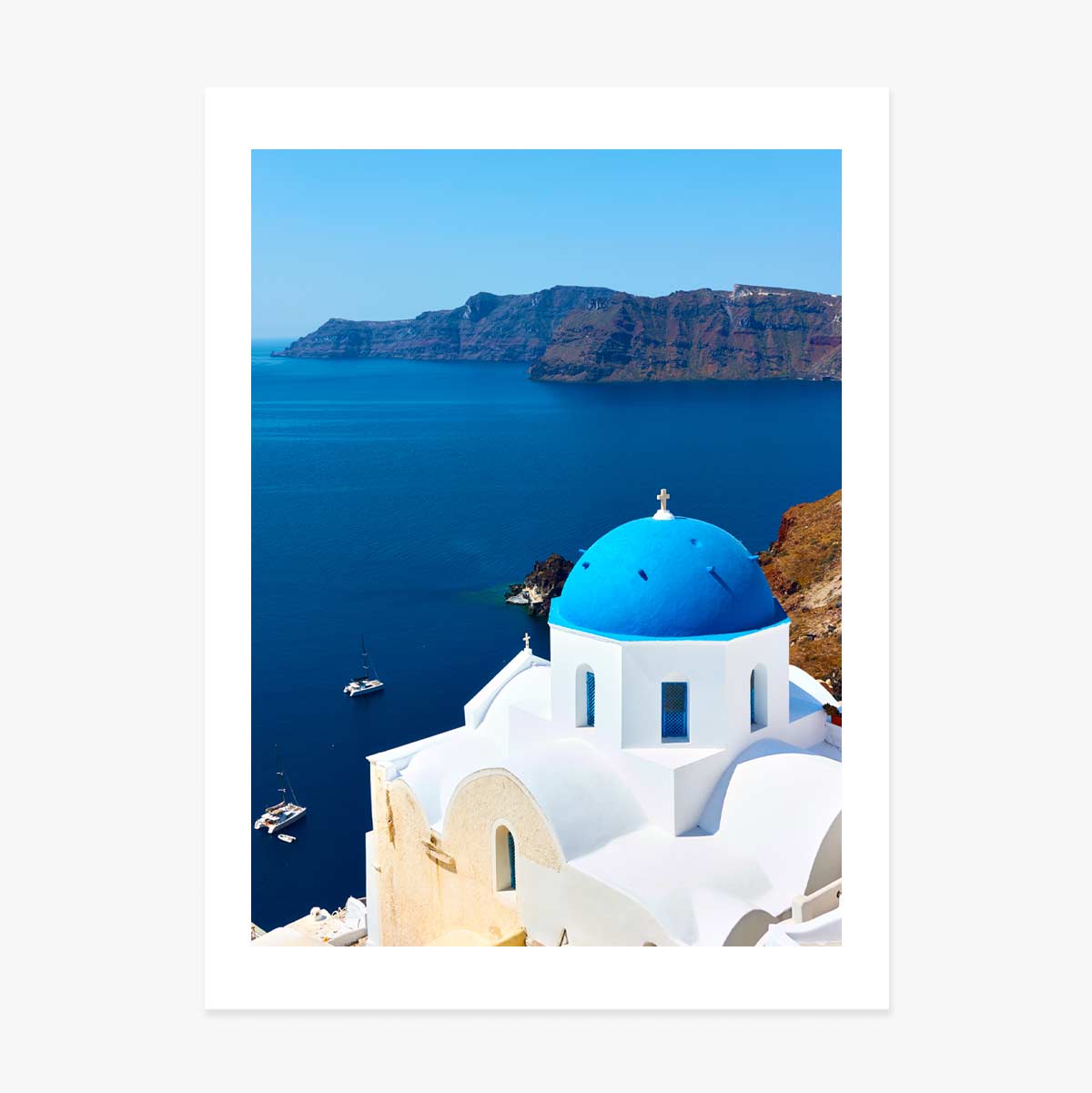 Santorini Poster
