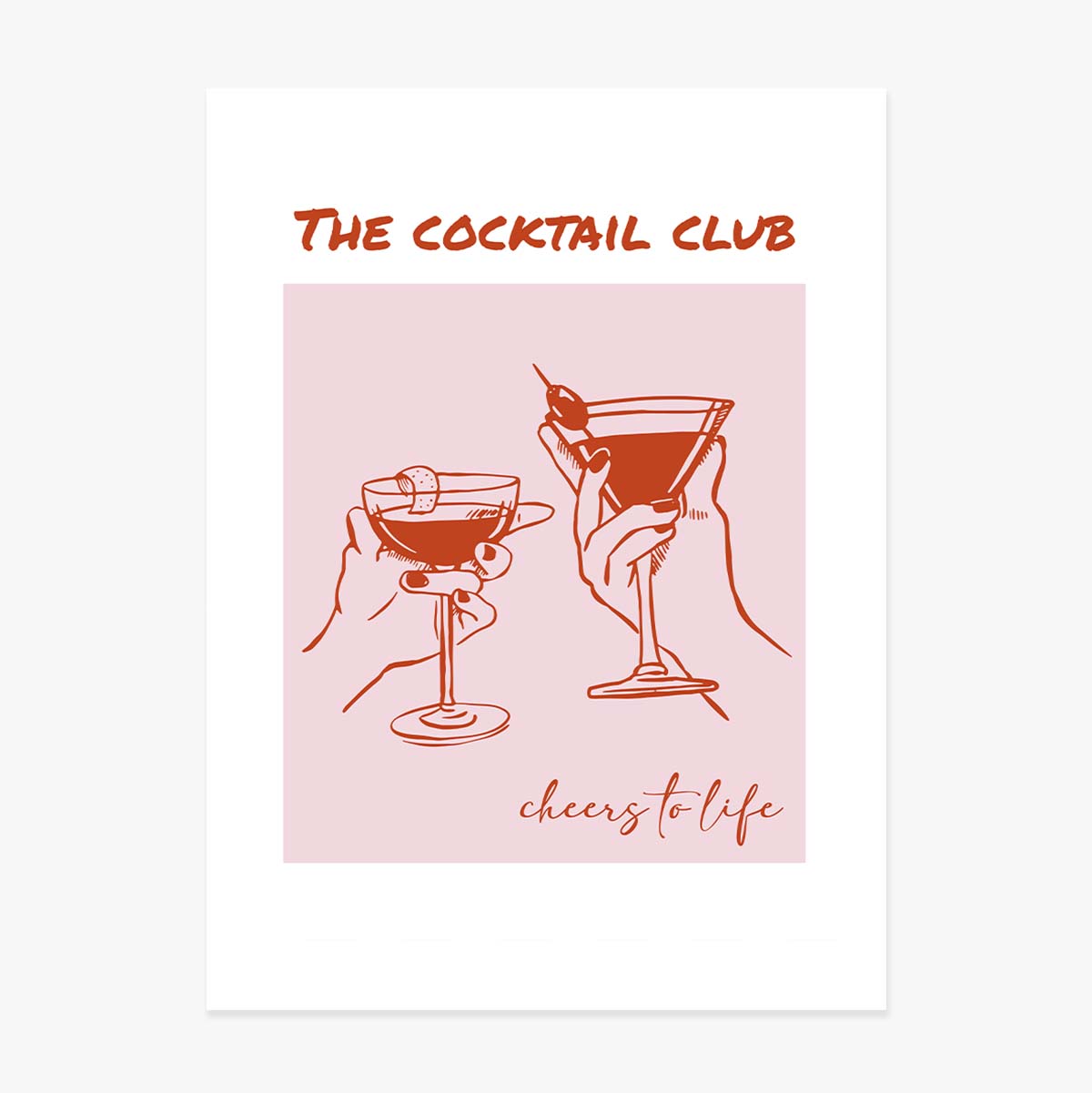 Poster van The Cocktail Club