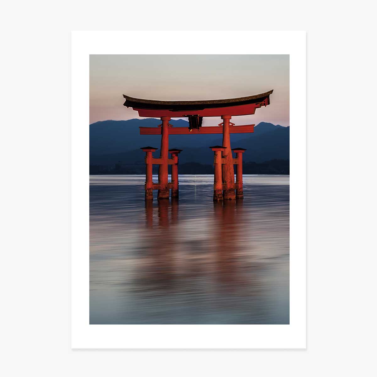 Poster van de Torii-poort
