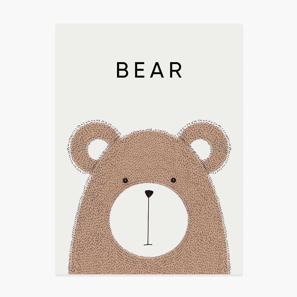 Bear Poster
